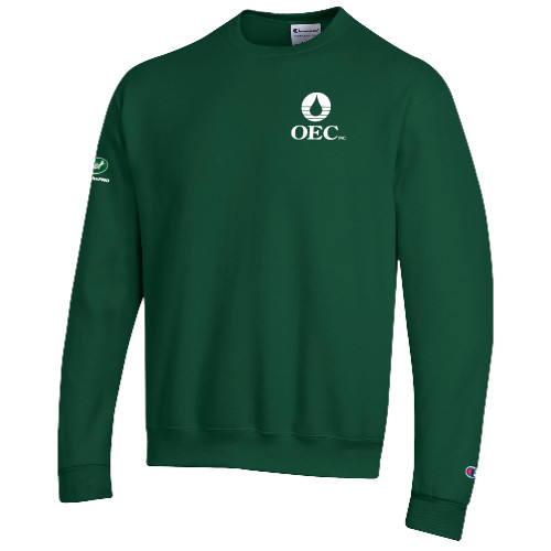  Champion Dark Green Fleece Crew - OEC