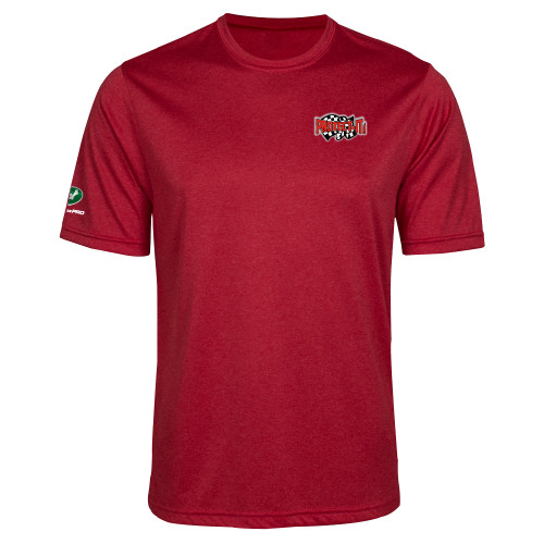  Red Heather Performance Contender Tee - Protect It