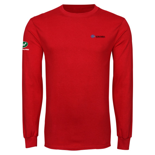  Red Long Sleeve T Shirt - Advance Car Wash Solutions