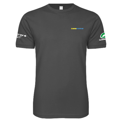  Next Level Charcoal SoftStyle T Shirt - EnergiSystems Wordmark