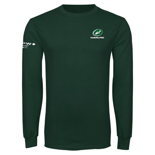  Dark Green Long Sleeve T Shirt - Turtle Wax Pro
