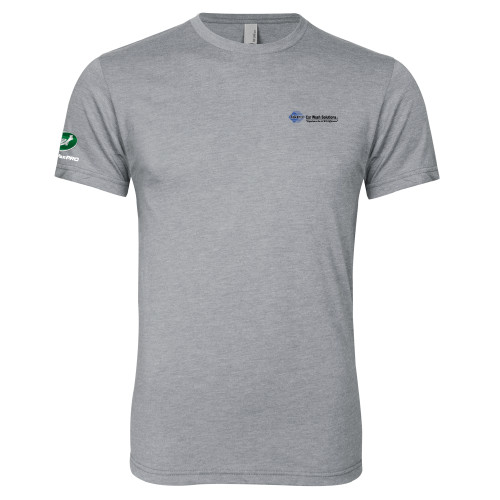  Next Level Heather Grey Triblend Tee - Advance Car Wash Solutions