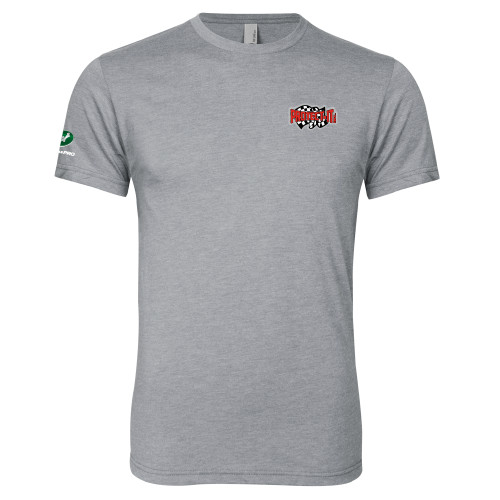  Next Level Heather Grey Triblend Tee - Protect It