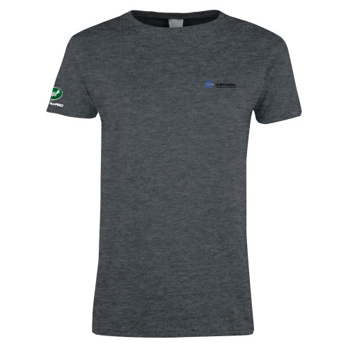  Womens Dark Heather Short Sleeve Tee - Advance Car Wash Solutions