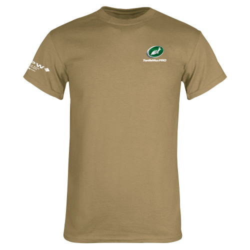  Khaki Gold T Shirt - Turtle Wax Pro