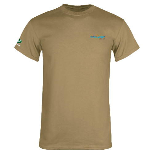  Khaki Gold T Shirt - OPW Vehicle Wash Solutions