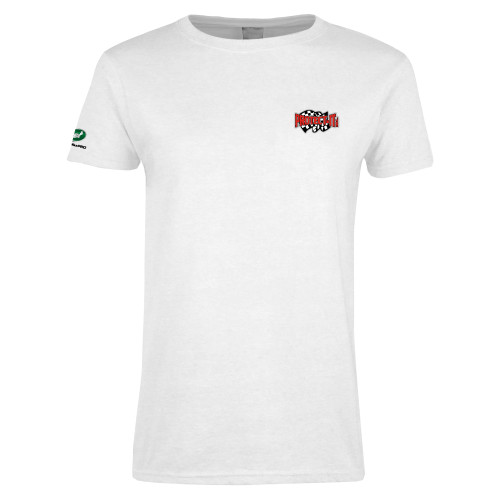 Womens White Short Sleeve Tee - Protect It