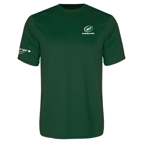  Dark Green Performance Tee - Turtle Wax Pro