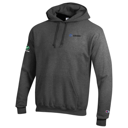  Champion Granite Heather Fleece Hoodie - Advance Car Wash Solutions