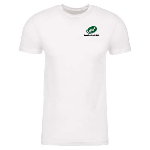  Next Level White Suede Tee - Turtle Wax Pro