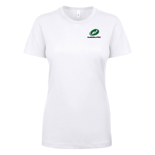  Next Level Womens White Ideal T Shirt - Turtle Wax Pro