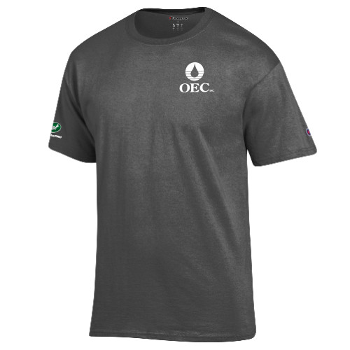  Champion Granite Heather T Shirt - OEC
