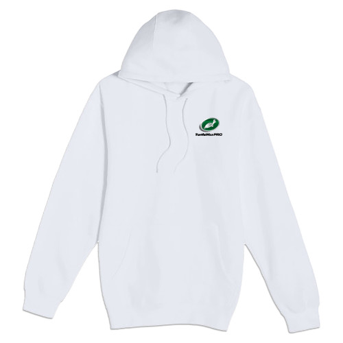  Lane Seven White Fleece Pullover Hoodie - Turtle Wax Pro