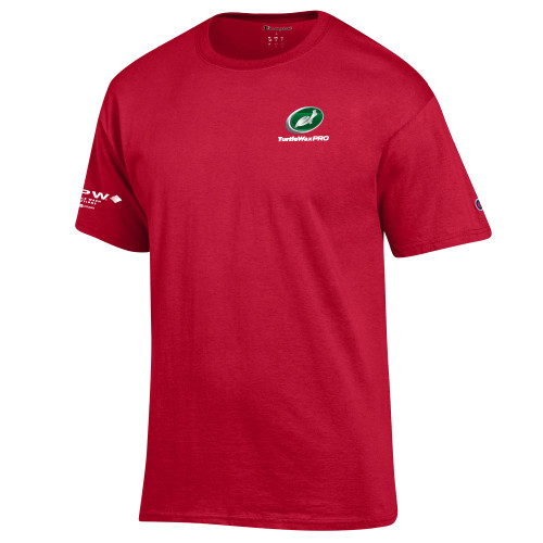  Champion Scarlet Red T Shirt - Turtle Wax Pro