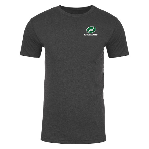  Next Level Charcoal Heather Sueded Tee - Turtle Wax Pro
