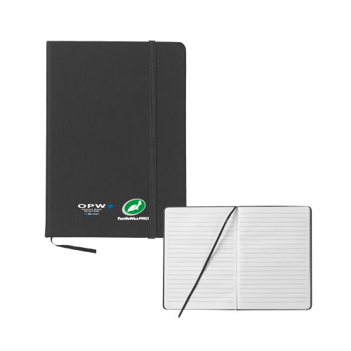  5x7 Black Hard Cover Journal - OPW Vehicle Wash Solutions Turtle Wax Pro Horizontal