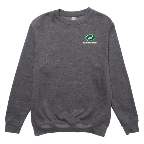  Lane Seven Charcoal Heather Fleece Crew - Turtle Wax Pro