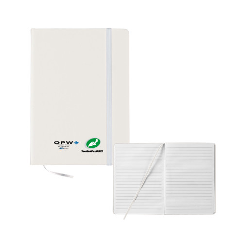  5x7 White Hard Cover Journal - OPW Vehicle Wash Solutions Turtle Wax Pro Horizontal