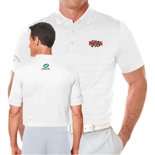  Callaway Opti Vent White Polo - Protect It Embroidery