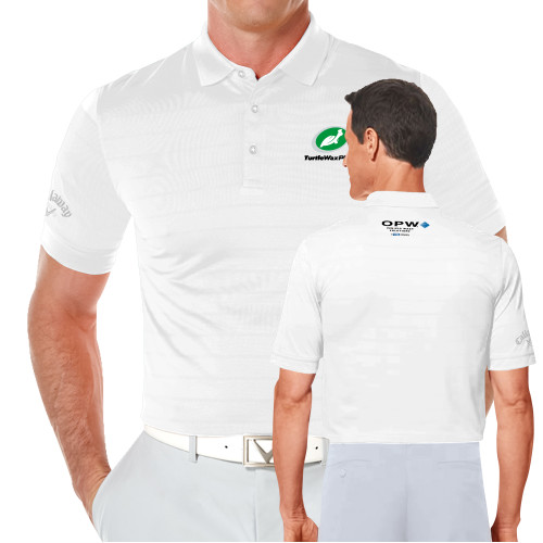  Callaway Opti Vent White Polo - Turtle Wax Pro Flat
