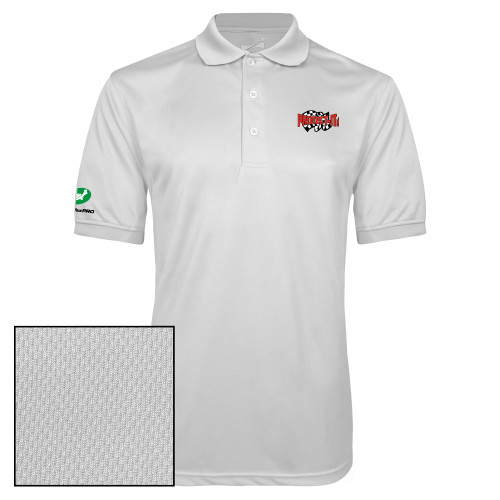  White Dry Mesh Polo - Protect It Embroidery