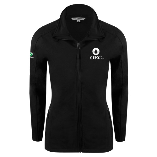  Womens Black Softshell Jacket - OEC