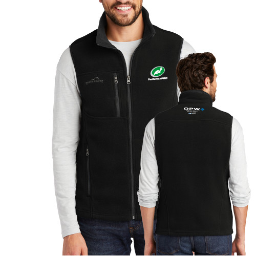  Eddie Bauer Black Fleece Vest - Turtle Wax Pro Flat