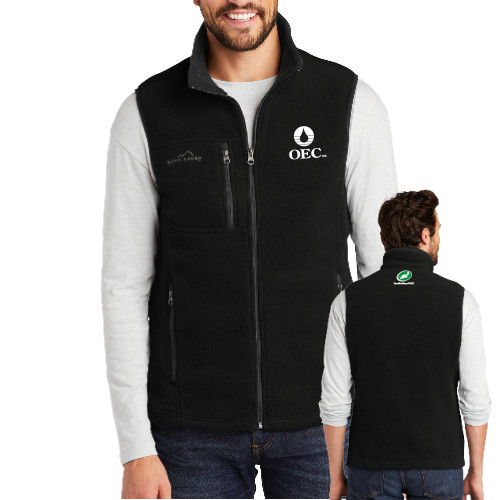  Eddie Bauer Black Fleece Vest - OEC
