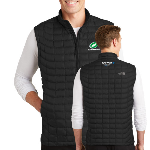  The North Face Black Thermoball Trekker Vest - Turtle Wax Pro Flat