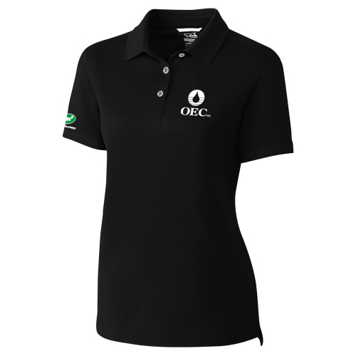  C&B Womens Black Advantage Polo - OEC