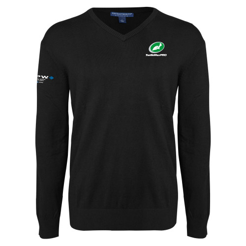  Black VNeck Sweater - Turtle Wax Pro Flat