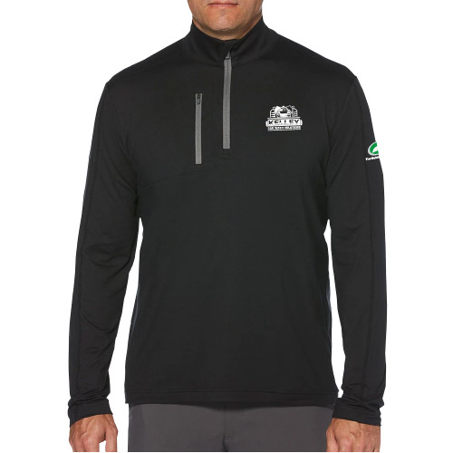  Callaway Black 1/4 Zip Pullover