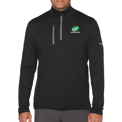  Callaway Black 1/4 Zip Pullover - Turtle Wax Pro Flat