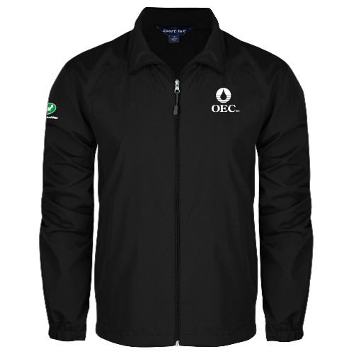  Black Full Zip Wind Jacket - OEC