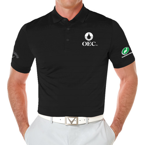  Callaway Black Opti Vent Polo - OEC