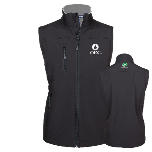  Black Premium Softshell Vest - OEC