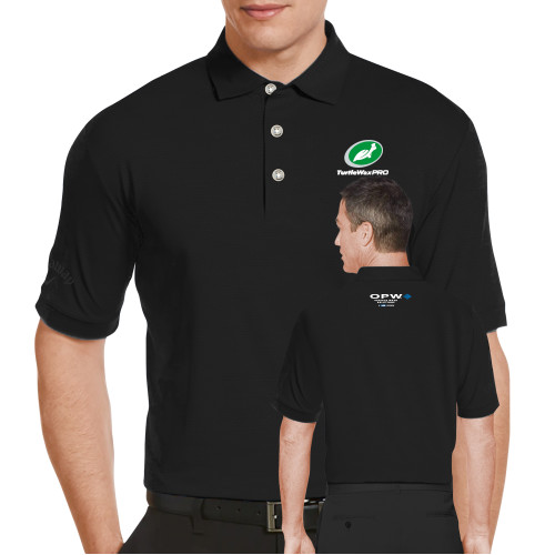  Callaway Black Tonal Polo - Turtle Wax Pro Flat