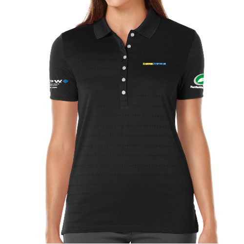  Callaway Womens Black Opti Vent Polo - EnergiSystems Wordmark