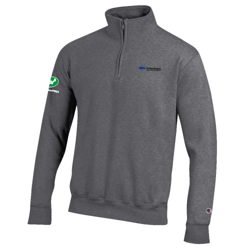  Champion Granite Heather Fleece 1/4 Zip - Advance Car Wash Solutions