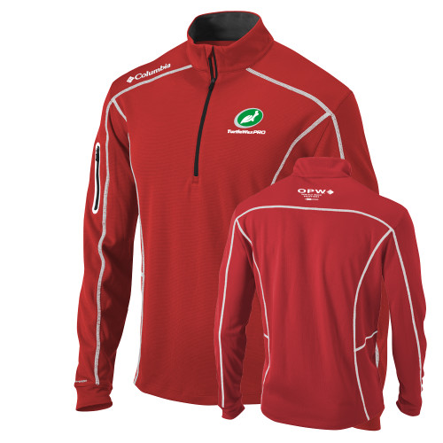 Transchem Columbia Red Omni Wick Shotgun 1/4 Zip