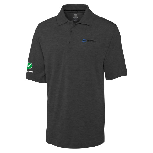  C&B Charcoal Advantage TriBlend Pique Polo - Advance Car Wash Solutions