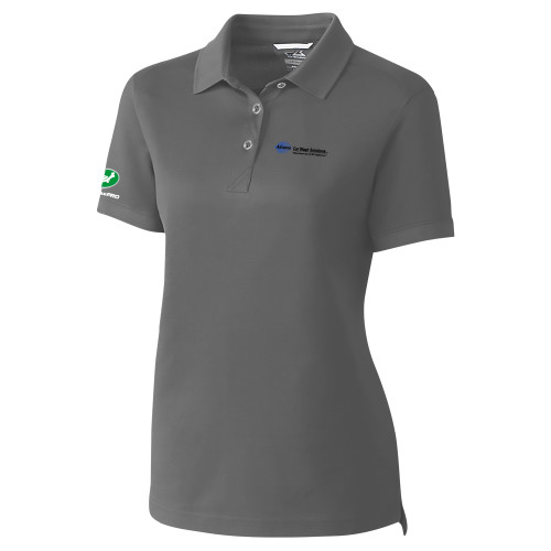  C&B Womens Charcoal Championship Polo - Advance Car Wash Solutions