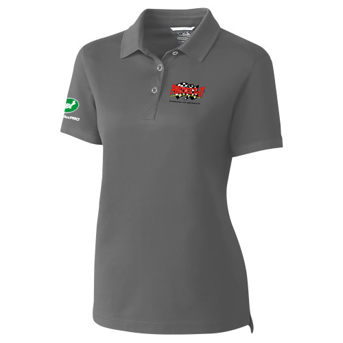  C&B Womens Charcoal Championship Polo - Protect It Embroidery