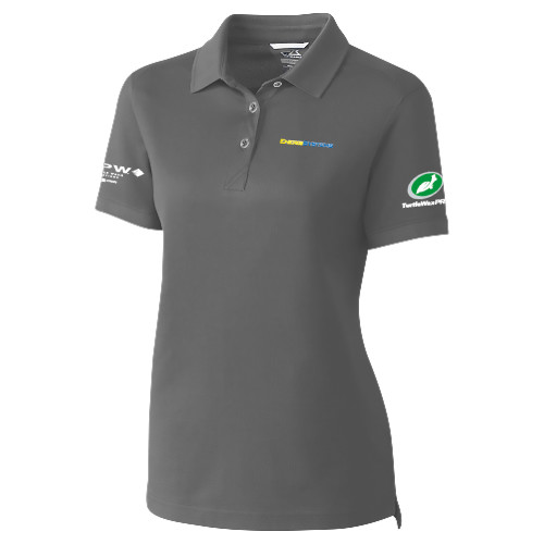  C&B Womens Charcoal Championship Polo - EnergiSystems Wordmark
