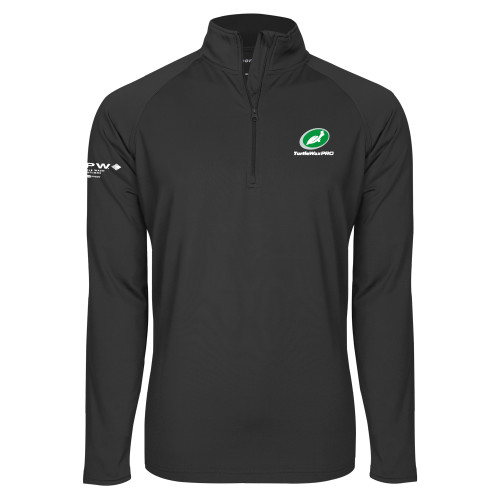  Sport Tek Charcoal Sport Wick Stretch 1/2 Zip Pullover - Turtle Wax Pro Flat