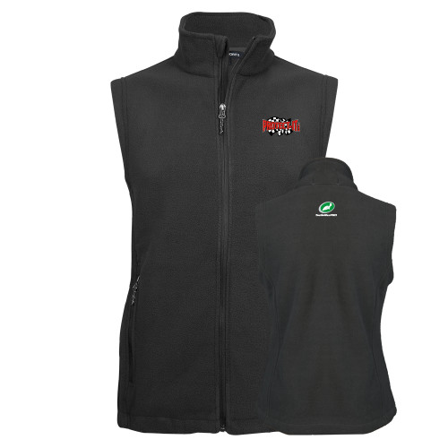  Charcoal Fleece Full Zip Vest - Protect It Embroidery