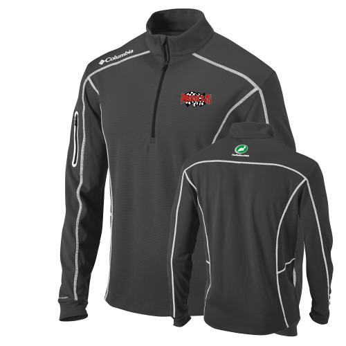  Columbia Charcoal Omni Wick Shotgun 1/4 Zip - Protect It Embroidery