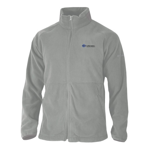  Columbia Grey Everest Ridge Fleece Full Zip Jacket - Advance Car Wash Solutions