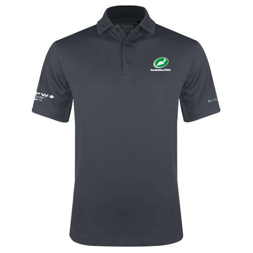  Columbia Charcoal Omni Wick Drive Polo - Turtle Wax Pro Flat