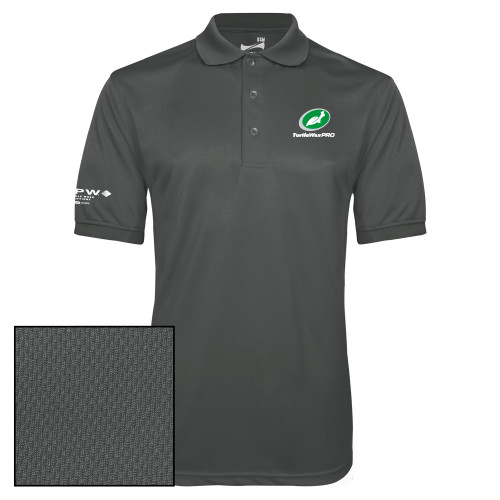  Charcoal Dry Mesh Polo - Turtle Wax Pro Flat